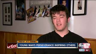 Durant High School athlete paralyzed after car crash walks across graduation stage