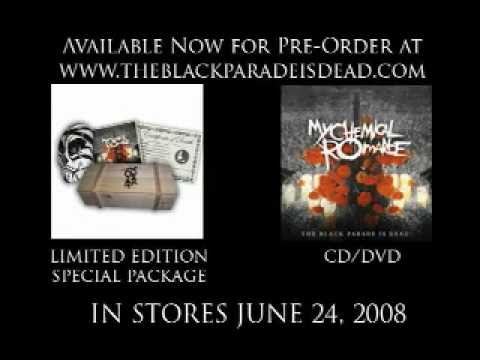 Â© 2010 WMG Official trailer for the My Chemical Romance CD/DVD "The Black Parade is Dead!" which contains live audio from the sold-out Mexico City show + DVD footage from both Palacio de los Deportes arena in Mexico City and Maxwell's in Hoboken, New Jersey. (Directed by Atom Rothlein).