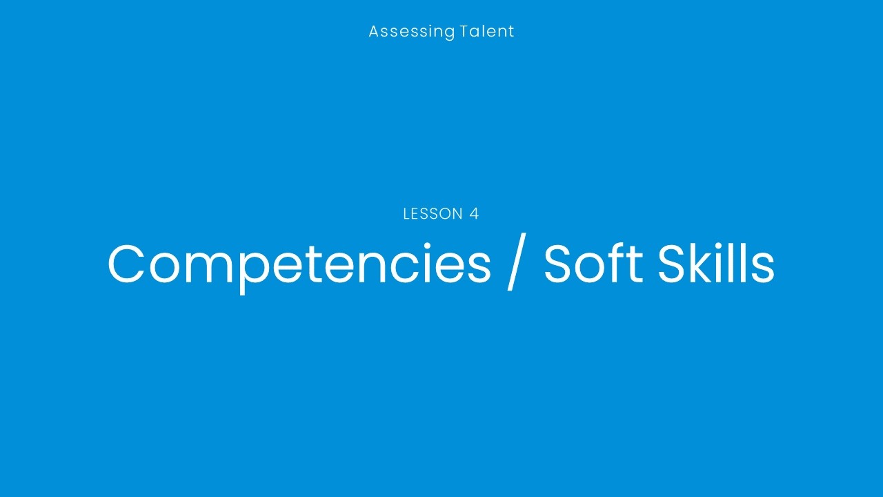 Competencies & Soft Skills 04 | Build the Skills That Drive Performance