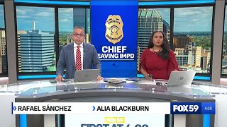 Bailey talks about stepping down as IMPD chief to become Indy’s chief deputy mayor