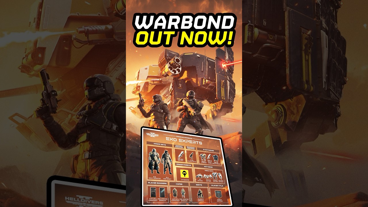 Exo Experts Premium Warbond Deployed!