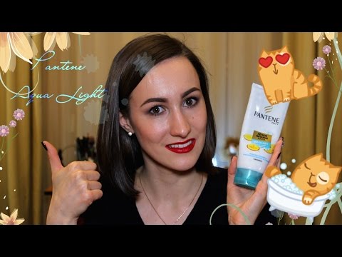 Уход за волосами / шампунь, экспресс-маска и двухфазный спрей Pantene Aqua Light | Korneva Maria