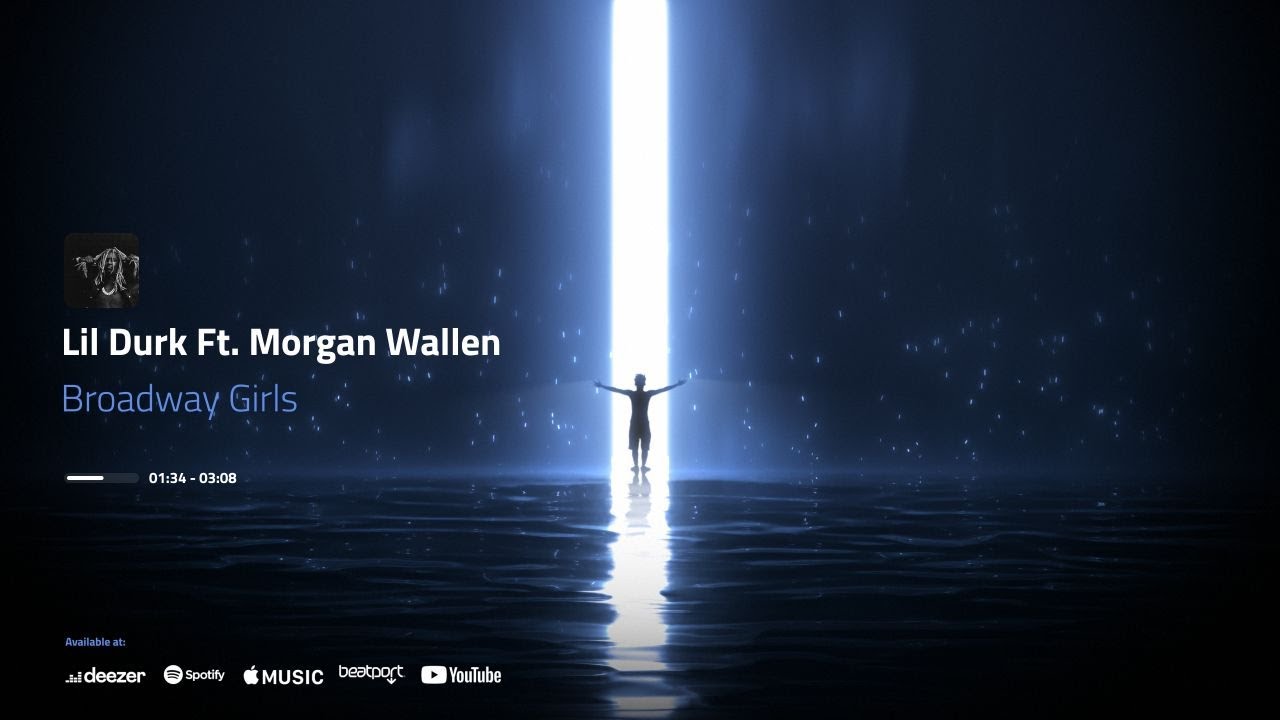 Wallen Ft. Lil Durk Broadway Girls(Official Visualizer) YouTube