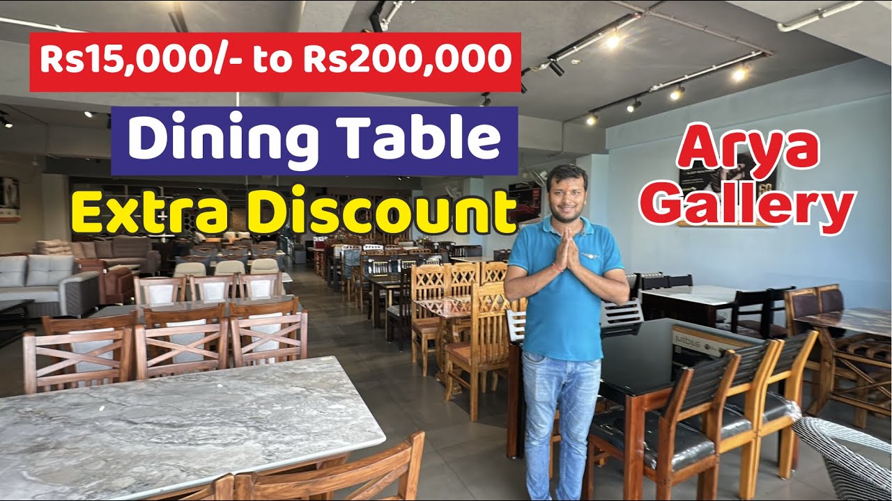 Wooden Dining Table  | Arya Gallery Sambalpur Biggest #furniture  Showroom in Western Odisha | #bed