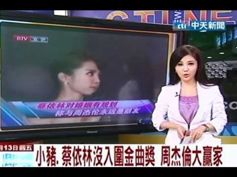 小豬、蔡依林沒入圍金曲獎 周杰倫大贏家