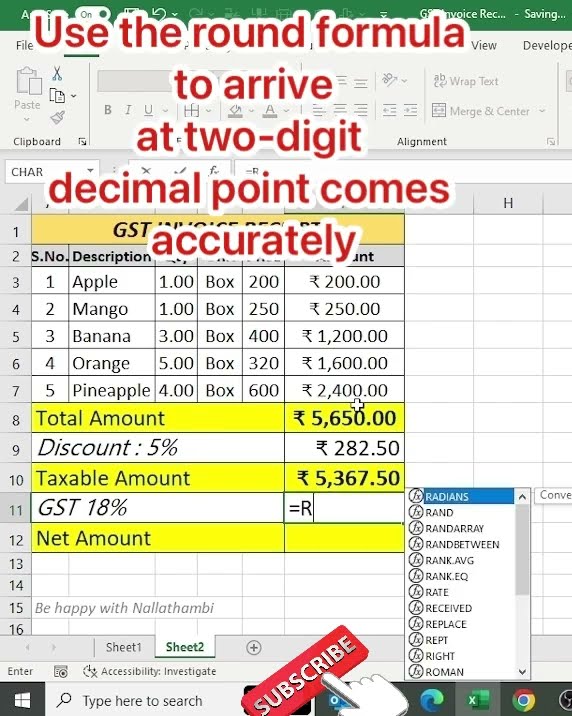E Invoice In Gst Portal excel excelfunctions exceltutorial mexcel e-invoice-in-gst-portal-excel-excelfunctions-exceltutorial-mexcel