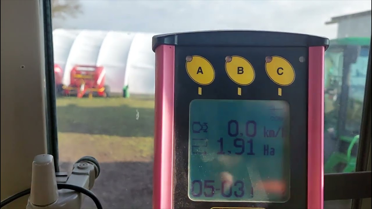 Väderstad пульт и сеялка!