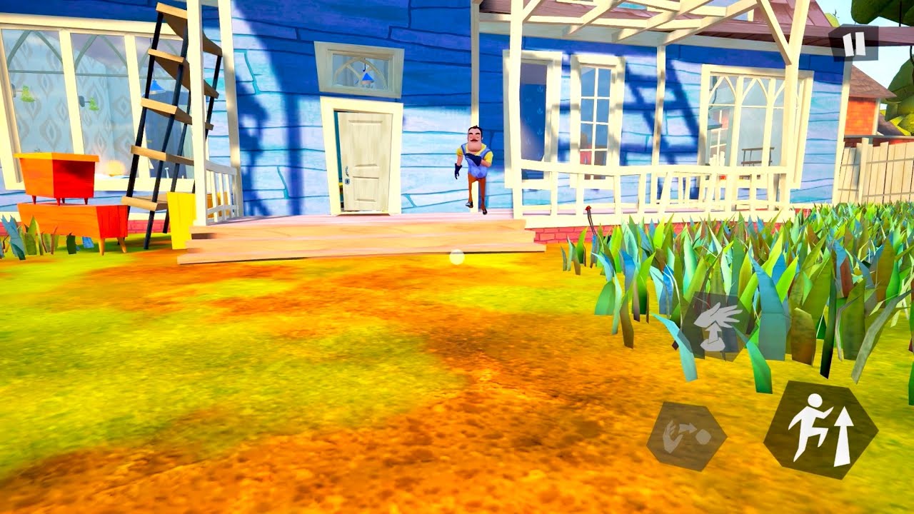 HELLO NEIGHBOUR IS SO CREEPY | GAMEPLAY NO 1 #helloneighbour 