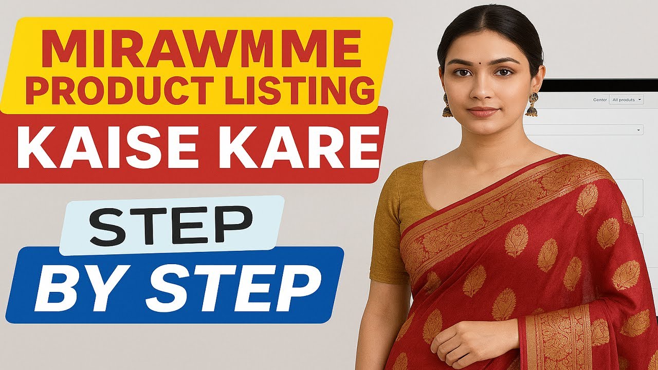 Mirraw Seller Portal Listing Process 2025 | Mirraw Me Product Listing Kaise Kare Step by Step