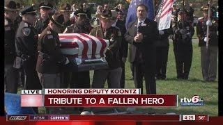 Full service: Howard County Deputy Carl Koontz laid to rest