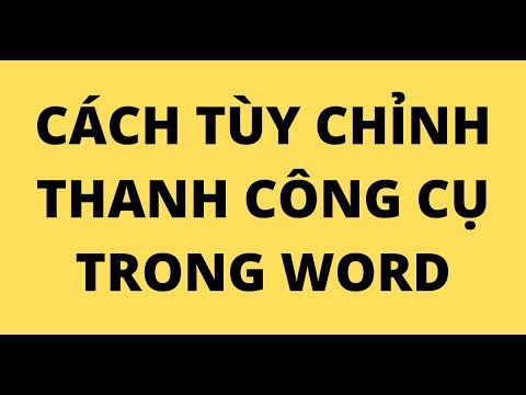 Cách lấy thanh công cụ trong excel 2003 | CÁCH TÙY CHỈNH THANH CÔNG CỤ TRONG WORD Cách lấy thanh công cụ trong excel 2003 | CÁCH TÙY CHỈNH THANH CÔNG CỤ TRONG WORD