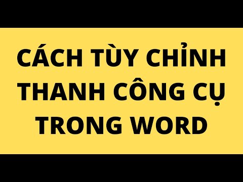 Video: Cách Tùy Chỉnh Thanh Ngôn Ngữ