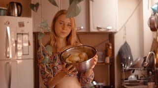 ASMR: Preparing your Breakfast 💕 Warm Cheese Bread and Natural Juice 🌿