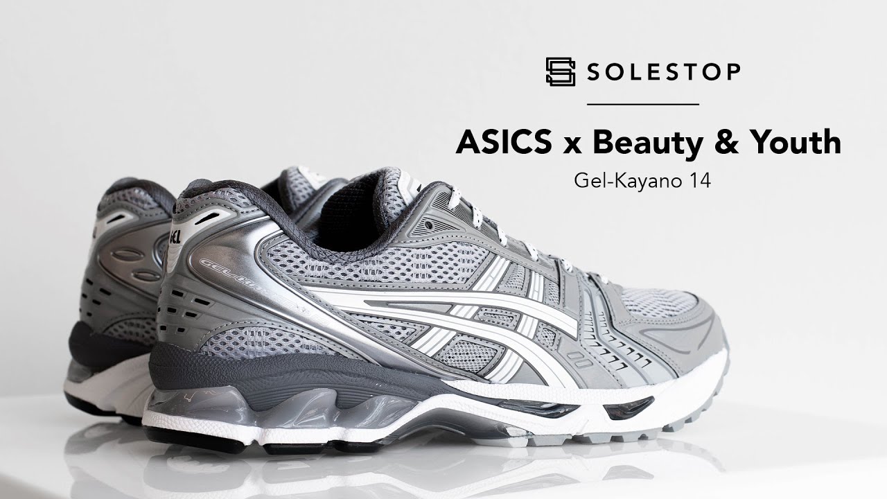 Solestop | Asics x Beauty & Youth Gel-Kayano 14 - YouTube