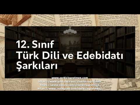 12. Sınıf Türk Dili ve Edebiyatı Postmodern romanda üstkurmaca ve metinlerarasılık şarkıs v 2 — 12. Sınıf Türk Dili ve Edebiyatı eğitim şarkısı kapak görseli