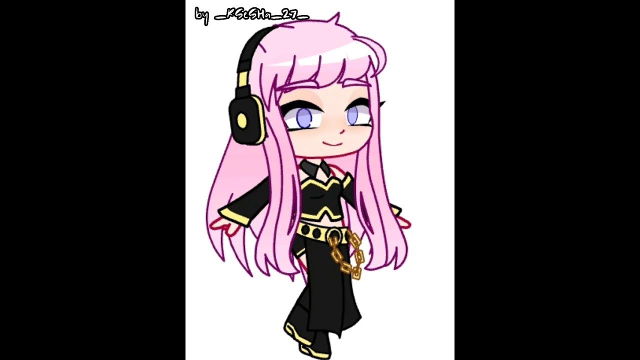 •Making Vocaloid characters in gacha club• 【Megurine Luka】 YouTube