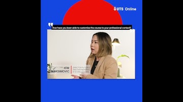 Graduate Testimonials: How Have You Been Able to Customise the Course? (Video 3)