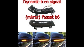 Dynamic turn signal (mirror) Passat b6