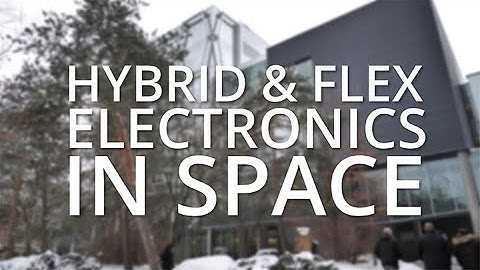 Voltera at University of Waterloo: Flexible and Hybrid Electronics in Space