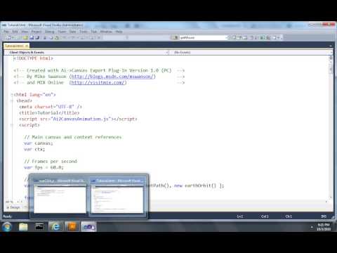 Ai2Canvas Tutorial 9 - Interaction