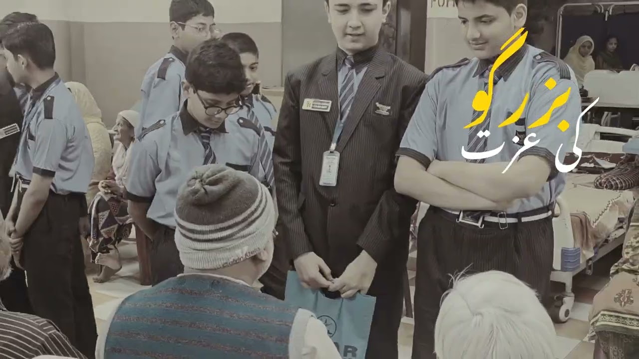 Youth awareness at Fatima old age home 