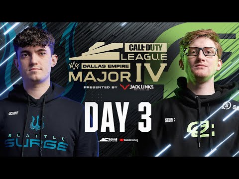 Call Of Duty League 2021 Season | Stage IV Major Tournament | Day 3