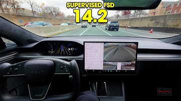 Tesla FSD 14.2 - Highway Drive
