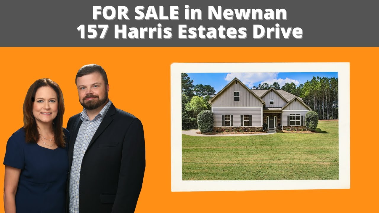 Homes for Sale in Newnan, GA 157 Harris Estates Dr YouTube
