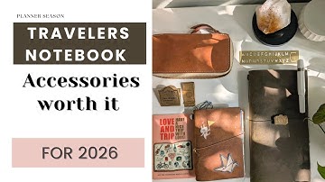 Accessoires voor reisnotitieboeken die u daadwerkelijk zult gebruiken (2026)