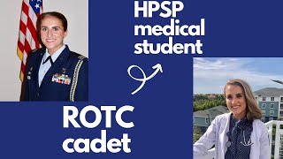 How I went from ROTC CADET to HPSP MEDICAL STUDENT!! | HPSP Military Medical School Scholarship