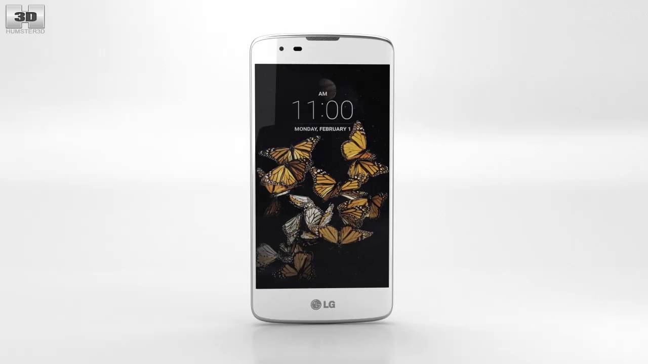 LG K8 Bianco Modello 3D - Scarica Elettronica on 3DModels.org