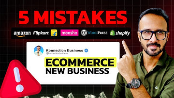 5 Mistakes Beginners Make Before Starting an Ecommerce Business in India (Amazon, Flipkart, Meesho)