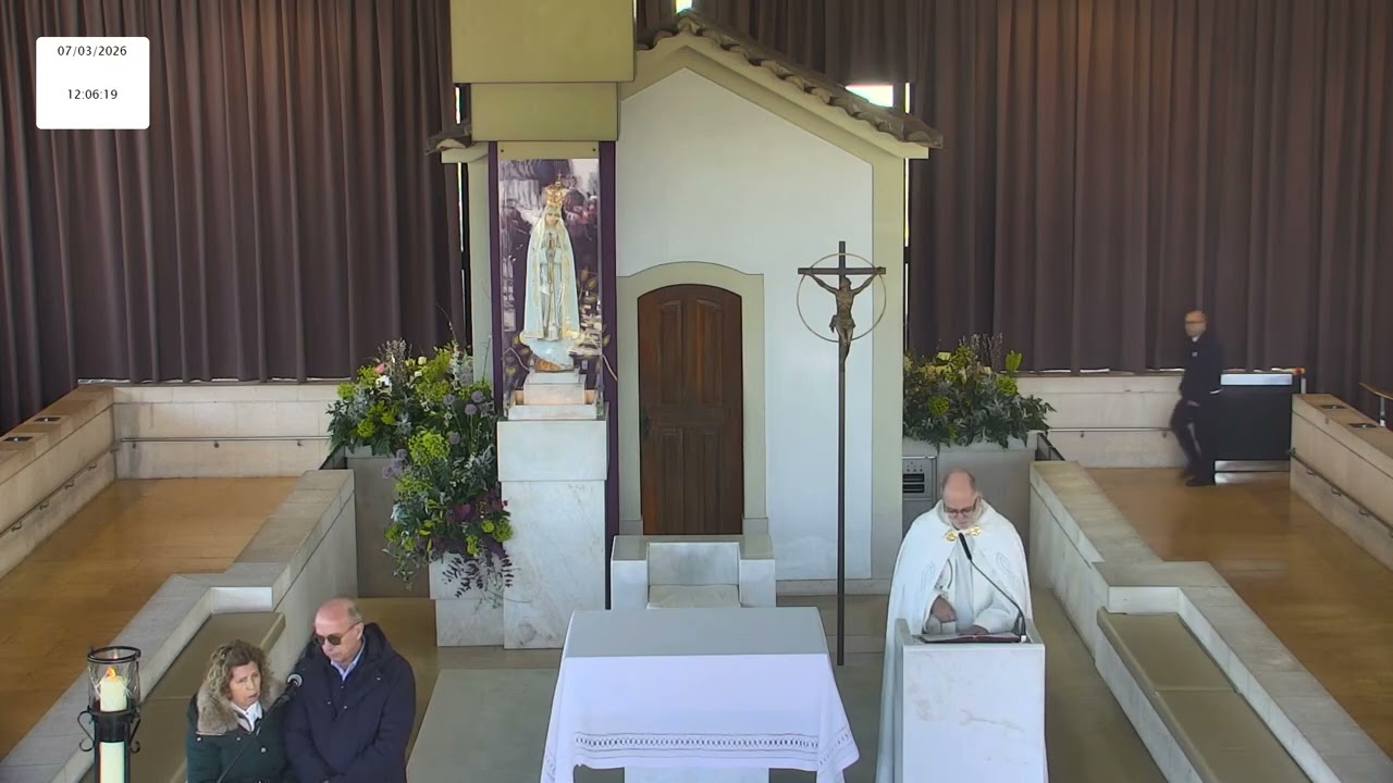 Terço a Nossa Senhora de Fátima desde a Capelinha das Aparições 07.03.2026