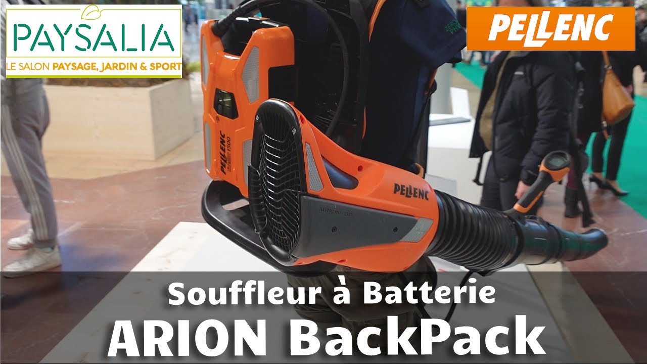 PAYSALIA #14 / PELLENC - Souffleur ARION BackPack (Prix d'Innovation)