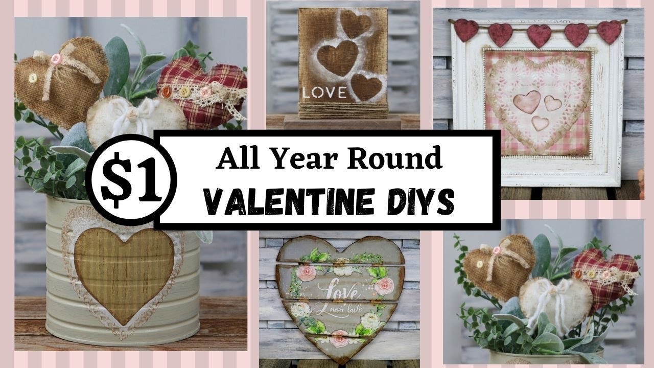 Valentine's Table Decor DIY - Hootshack