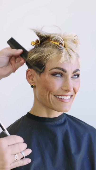  Amazing faded pixie inspiration (shaved nape, buzzcut) - YouTube