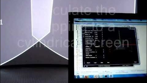 Multi Projector + Multi Camera + Curved Screen Calibration