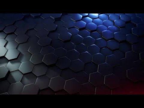 Hexagon Background Stock Motion Graphics