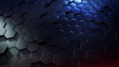 Hexagon Background Stock Motion Graphics