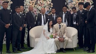 Aren & Agum wedding | groomsmen | Chumoukedima 
