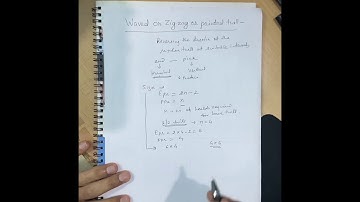 Semester 4: Fabric Structure 1: Waved or Zig-zag Twill by K.G.Bhadada