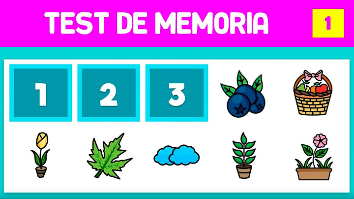 TEST DE MEMORIA | MEMORIA VISUAL PARA ADULTOS | JOGO DA MEMORIA VISUAL