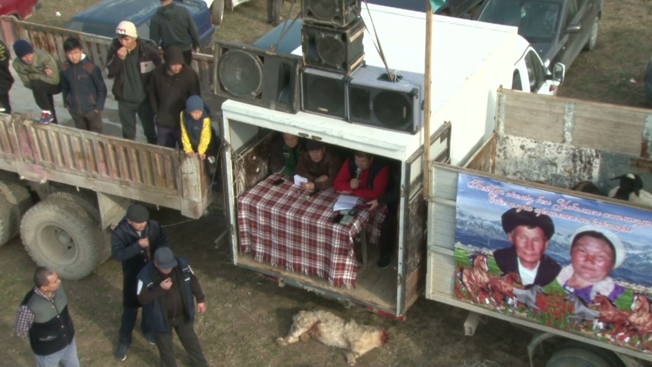 Қайнарбұлақ ауылында Оразбаевтар әулеті Әзімбек палуаннын Бата алыу кокпар той