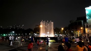 Nhạc nước cực đẹp tại Công Viên Khánh Hội