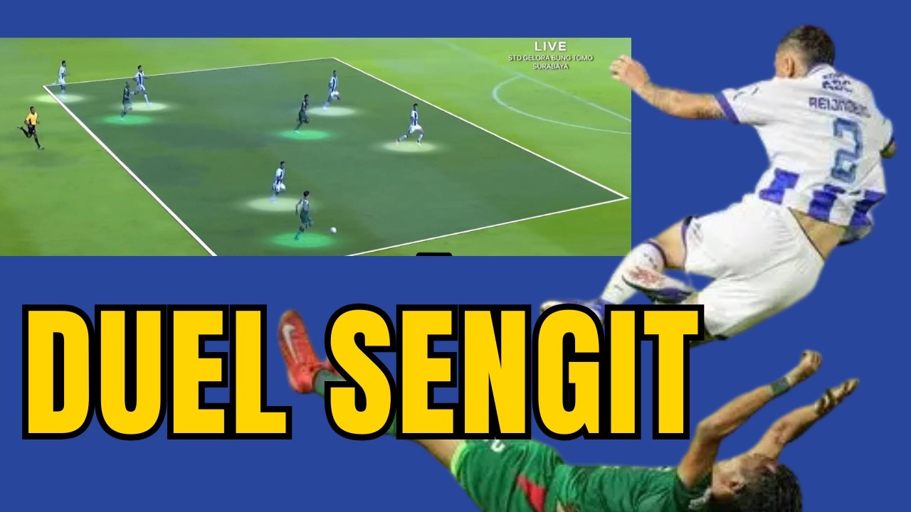 Persebaya 2-2 Persib | Duel Transisi & Rotasi Posisi di Surabaya