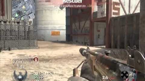 Call Of Duty: Black Ops [TDM @ Radiation] 29 kills & 4 deaths