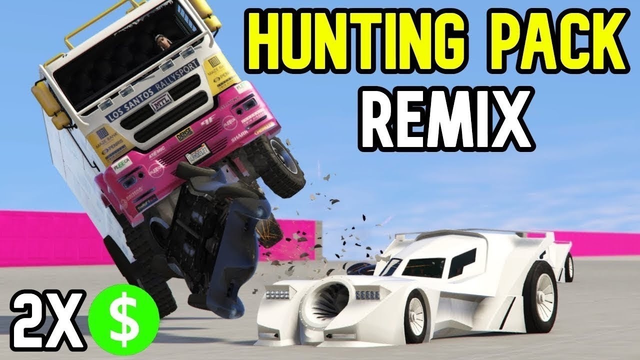 2X GTA CASH and RP on Hunting Pack Remix - Getting Faded Asf