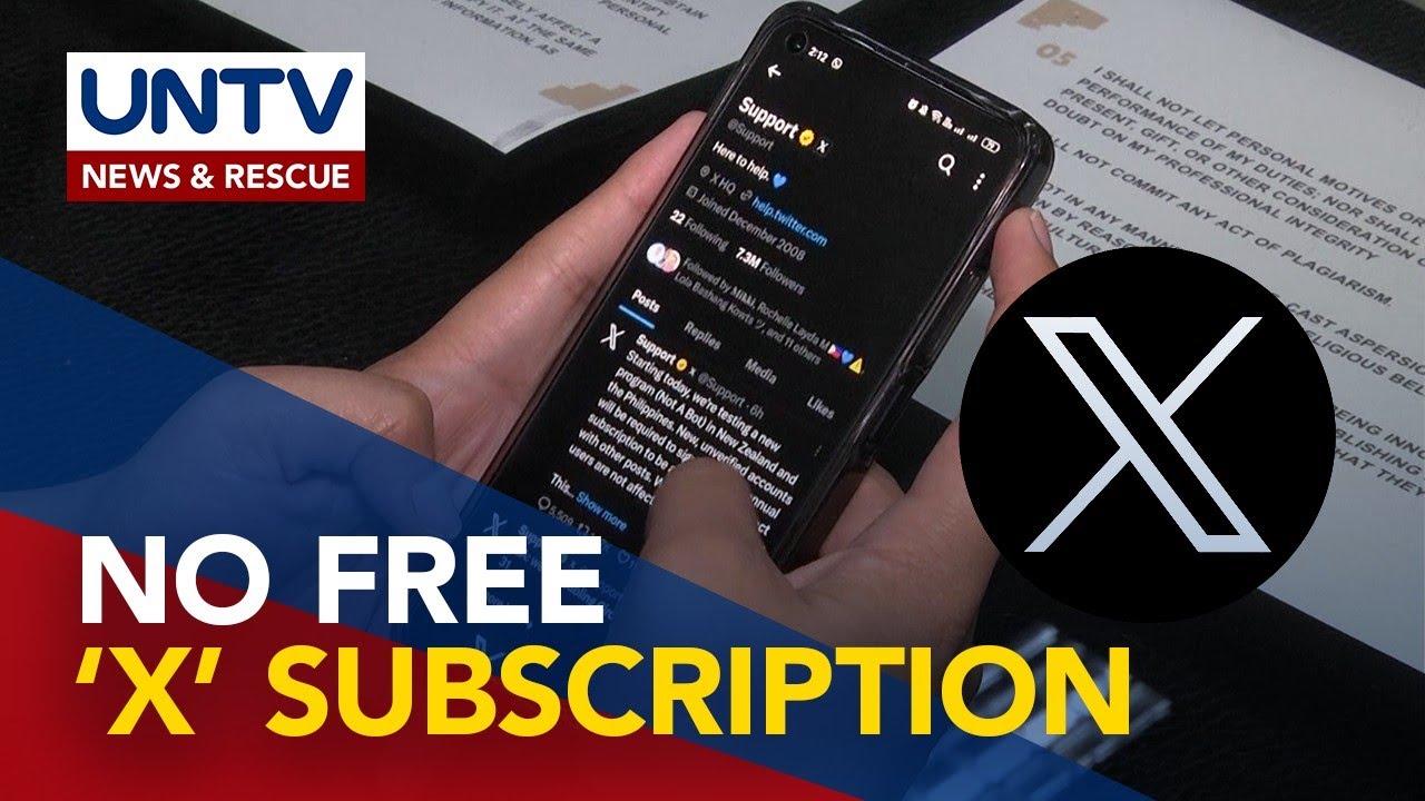 ‘X’ new users in the Philippines, NZ to pay subscription fee