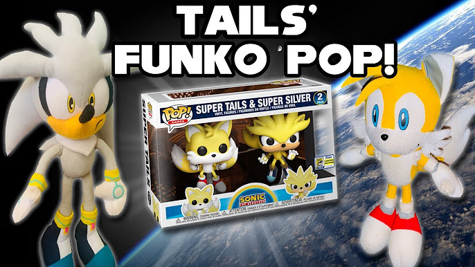 Pop! Games: Sonic Super Tails and Super Silver Exclusive Two-Pack