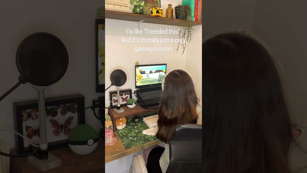 Who else is like me? 😂 Sometimes I just need a cozy gaming session to feel at peace 🥹 